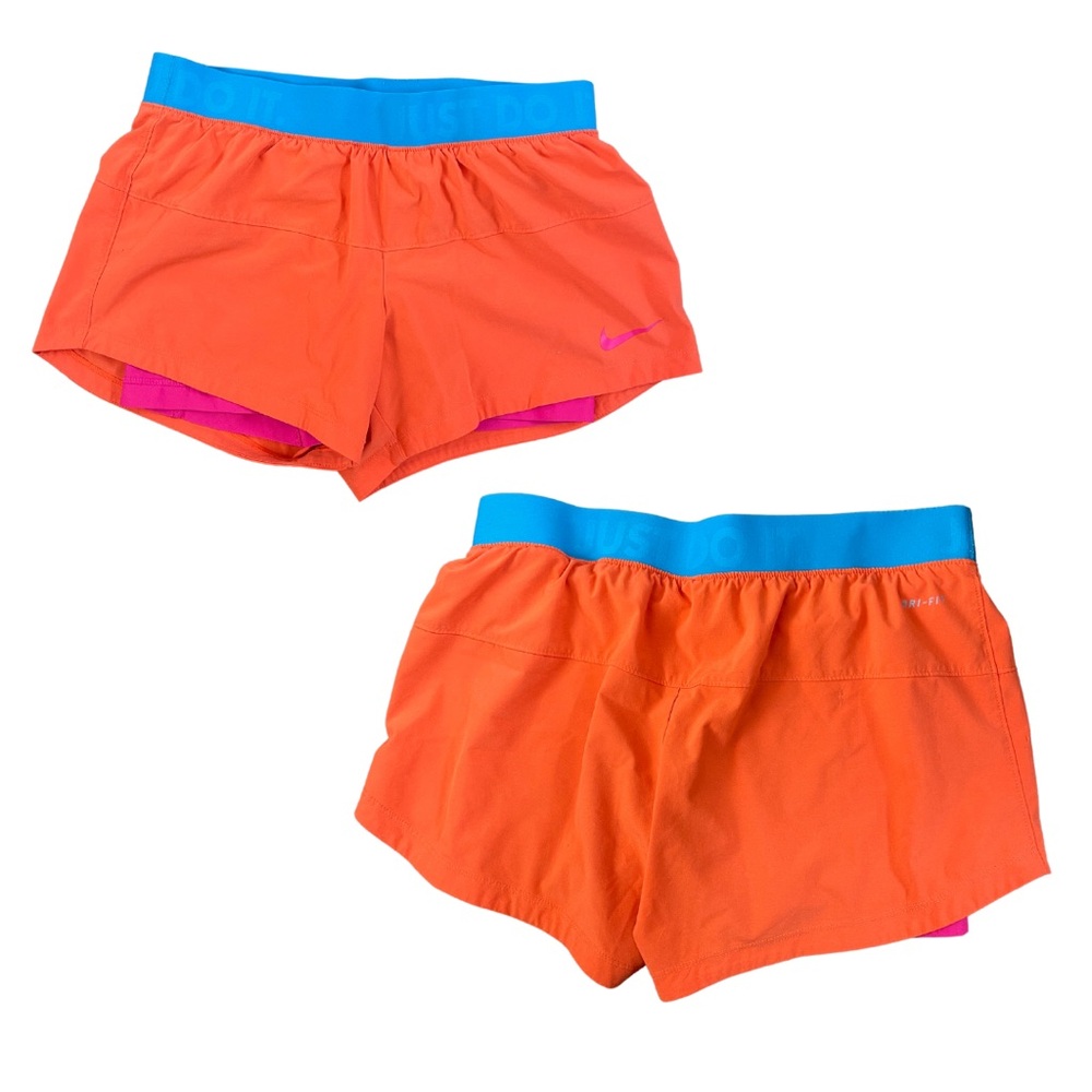 Nike Shorts - Orange, Drifit, Spandex